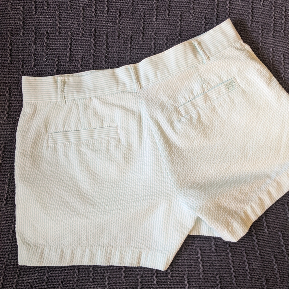 Lauren James Seersucker Shorts 8 - Picture 6 of 9